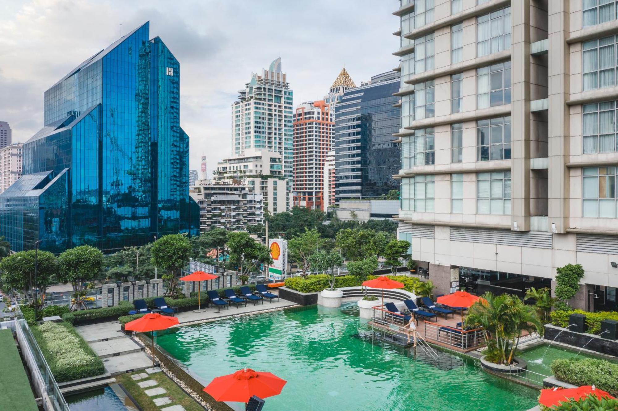 Sathorn Vista, Bangkok - Marriott Executive Apartments Banguecoque Exterior foto