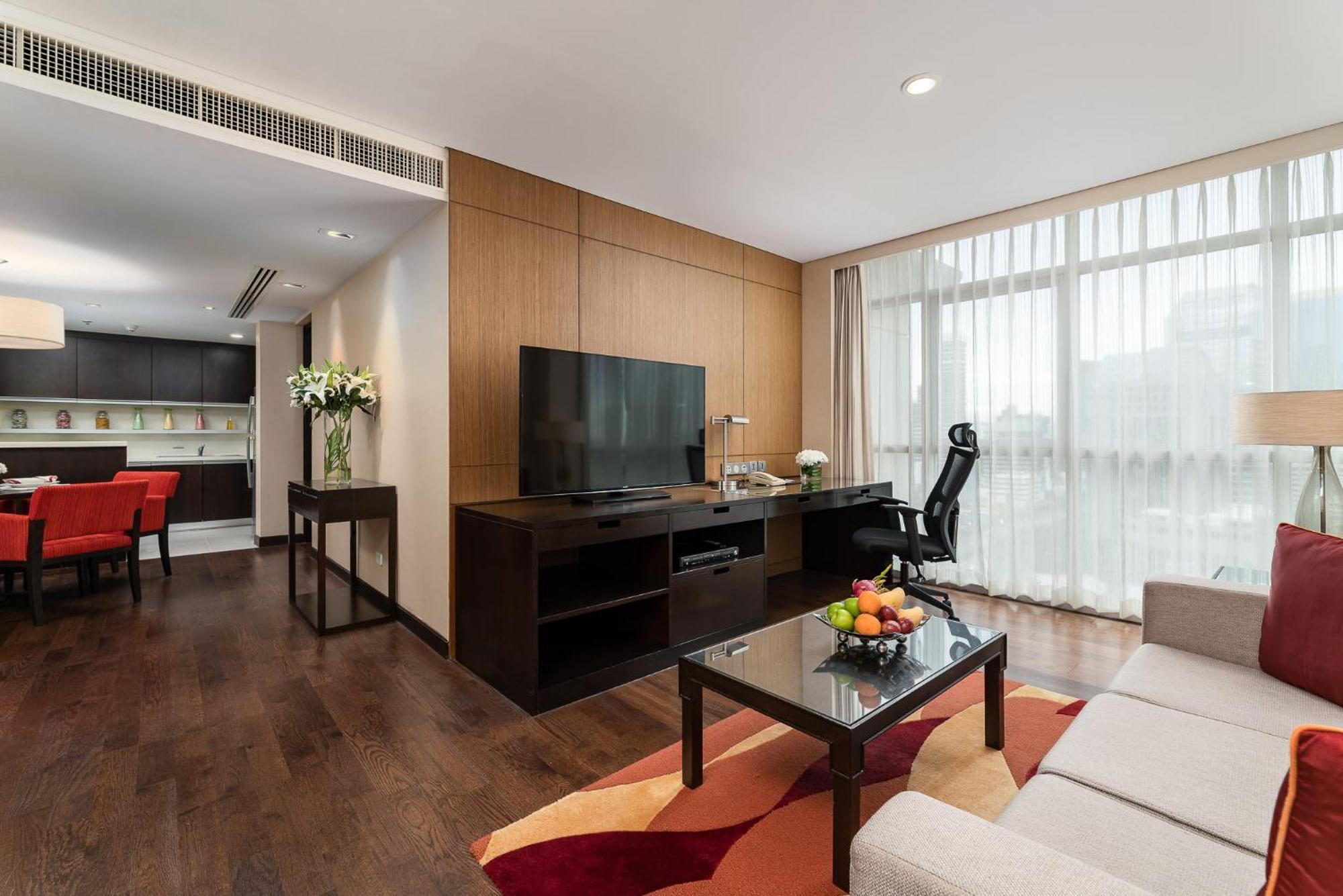 Sathorn Vista, Bangkok - Marriott Executive Apartments Banguecoque Exterior foto