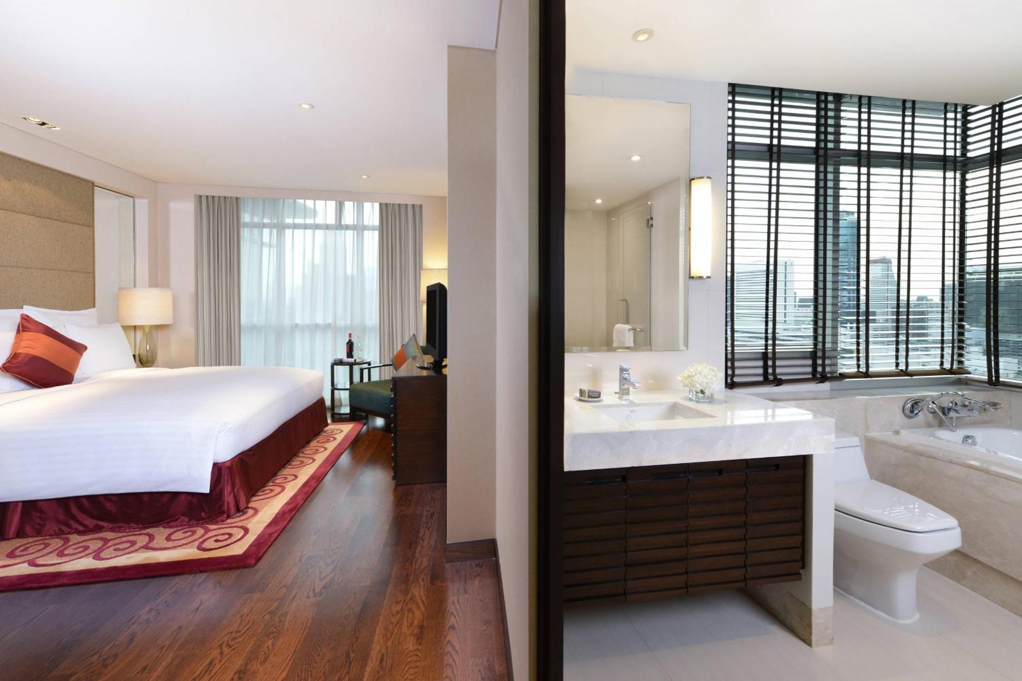Sathorn Vista, Bangkok - Marriott Executive Apartments Banguecoque Exterior foto